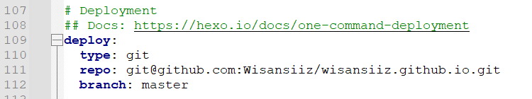 部署GitHub的配置 部署GitHub的配置
