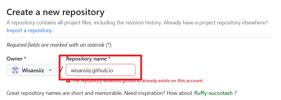 仓库名称 仓库名称